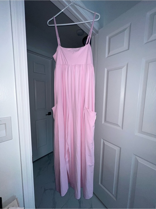 FP Movement by Free People Pants - NWT Free People FP Movement Hot Shot Strappy Onesie Baby Pink Size: Large